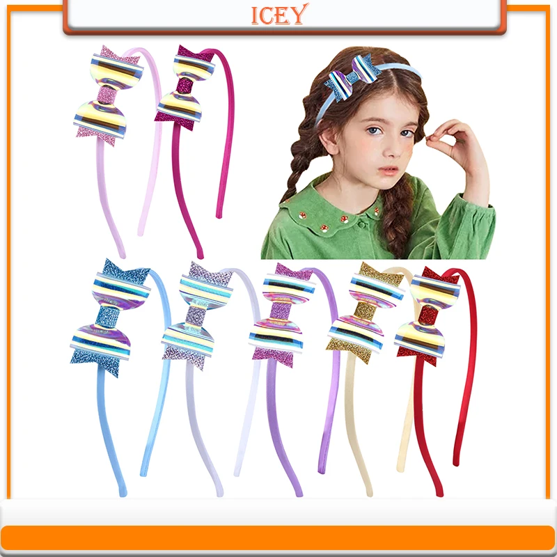 

1pc Sequin Bow Headband for Girls Glitter Hair Bows Bowknot Hairbands For Kids Birthday Party Hair Accessories