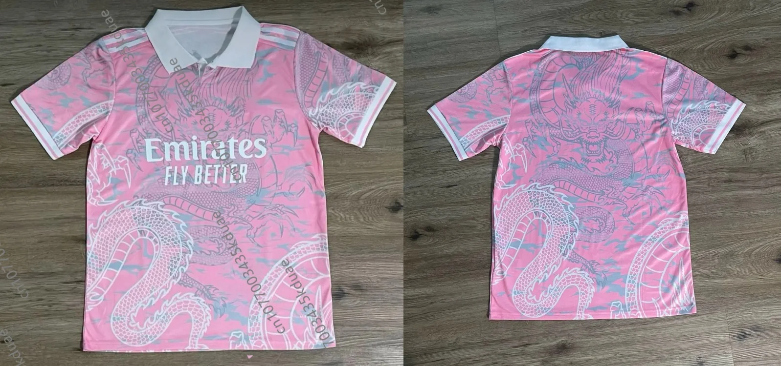 25/26 Edition Dragon Pattern Football Jersey Short Sleeve T-Shirts Men Women Casual Street Oversize Unisex Polo Quick-dry Tops