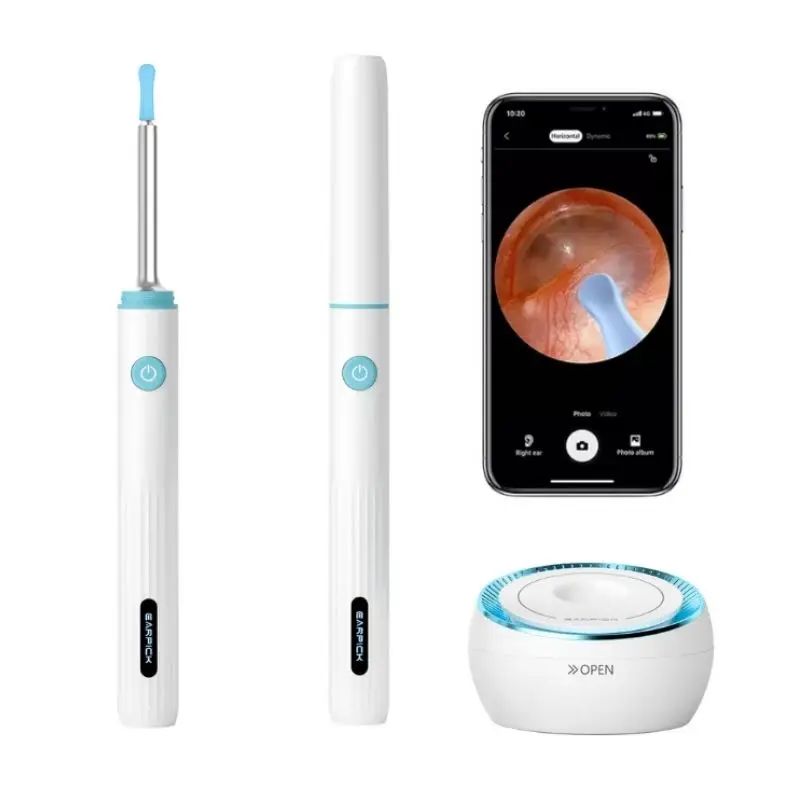 Nettoyeur D'oreille Pour L'élimination Du Cérumen Avec Caméra, Chargement  Usb Portable, Sans Fil, Nettoyeur D'oreille Visuel Intelligent, Otoscope,  Outil D'élimination Du Cérumen Avec Caméra, Kit D'endoscope Pour Iphone,  Ipad, Android