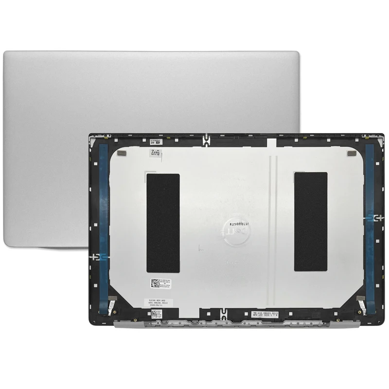 Dell Inspiron P88f Case do Portátil Lcd Tampa Traseira Moldura Frontal Palmrest Inferior Prata Novo - Imagem 4
