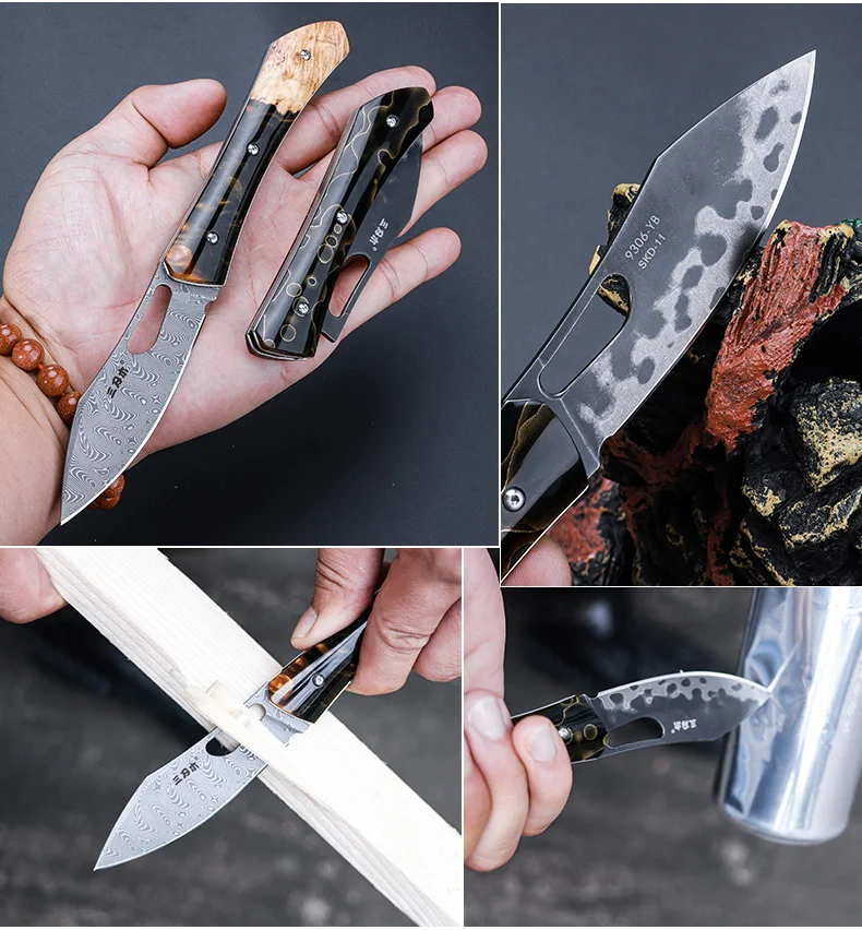 Folding Pocket Knife Lock Sanrenmu Folding Knife Pocket Folding