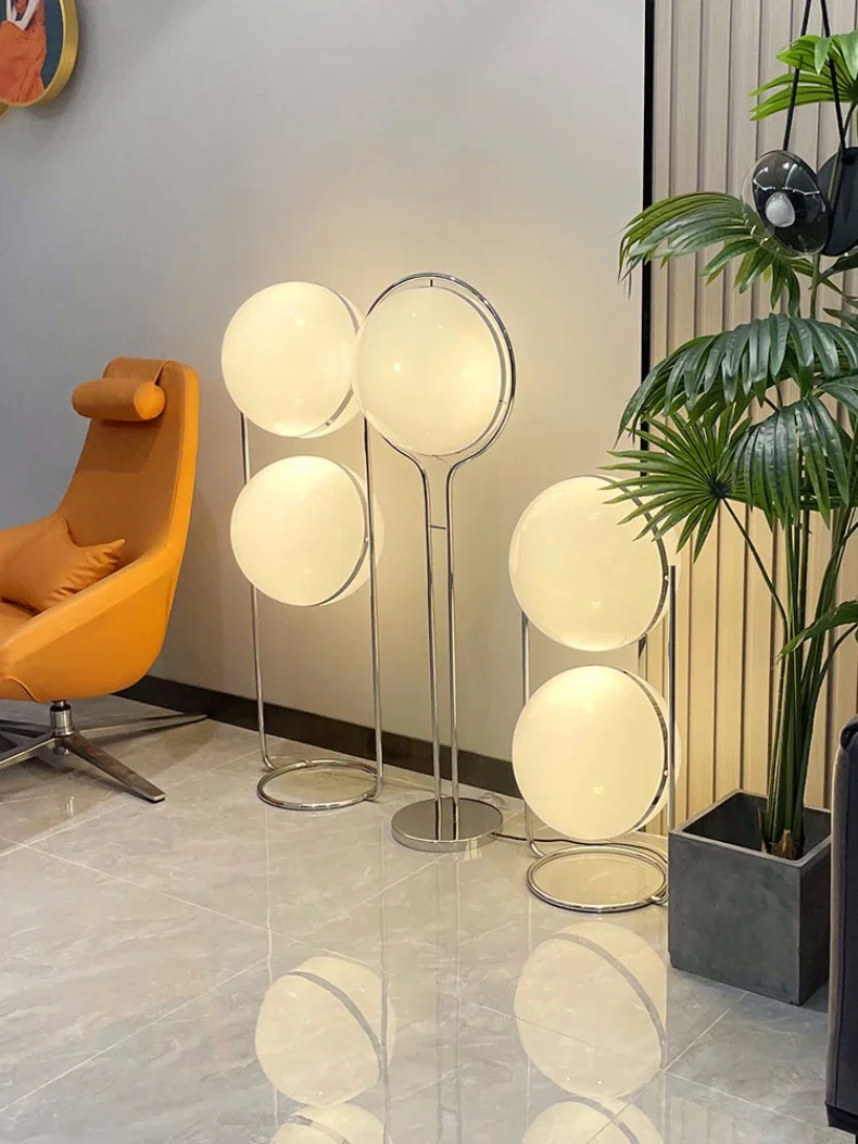 Button Switch Floor Lamp