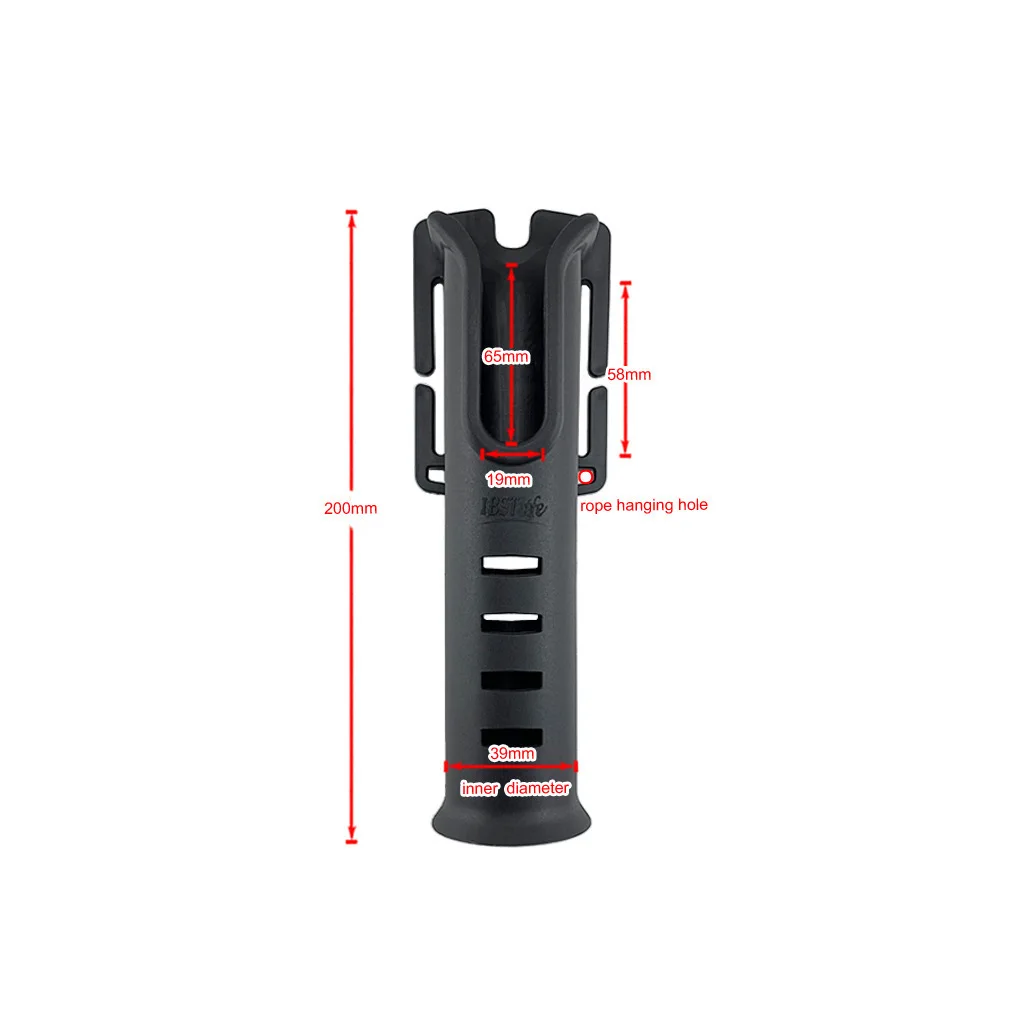Multi-function Nylon Belt Rod Holder Portable Pole Inserter