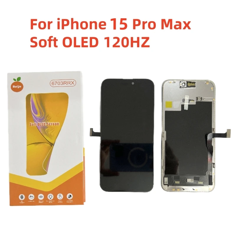 For iPhone 15 Pro Max Screen Display 3D Touch Digitizer 15PM LCD