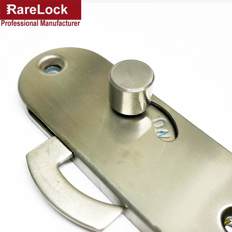 Stainless steel door buckle latch latch Toilet latch inner door lock  artifact Toilet lock latch shift door sliding door latch - AliExpress