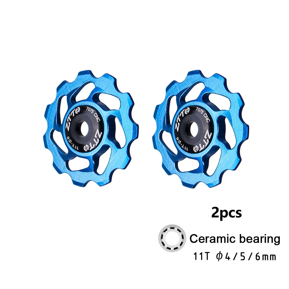 ZTTO 11T MTB Bicycle Rear Derailleur Jockey Wheel Ceramic Bearing