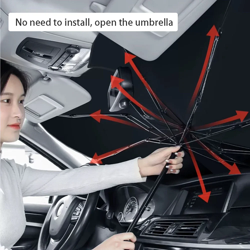 Car Windshield Sunshades Interior Protector Accessorie Part Parasol Umbrella Front Covers for Haval F7 H6 F7x H2 H3 H5 H7 H8 H9