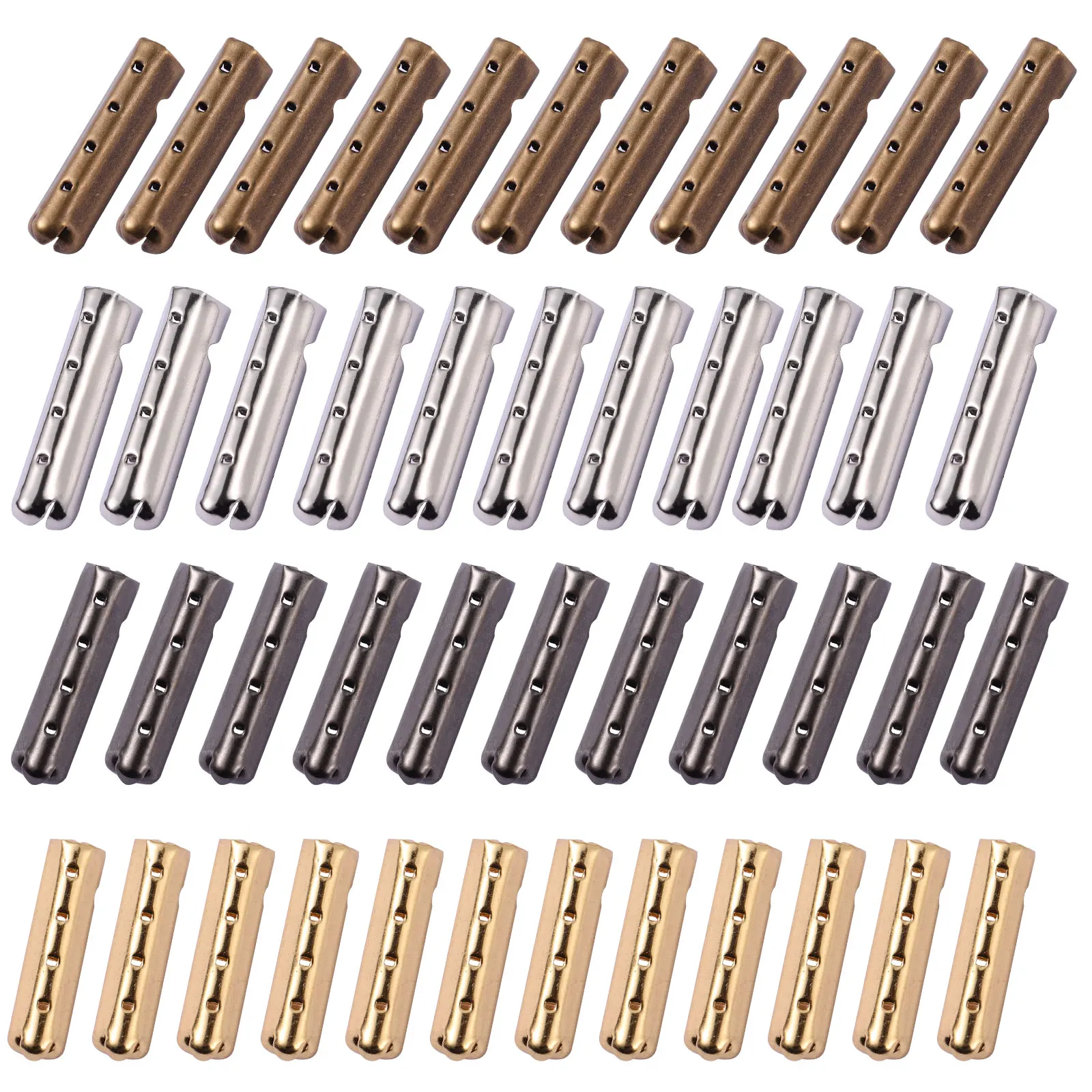 Shoelace Aglets 80pcs Metal Shoelace Aglets