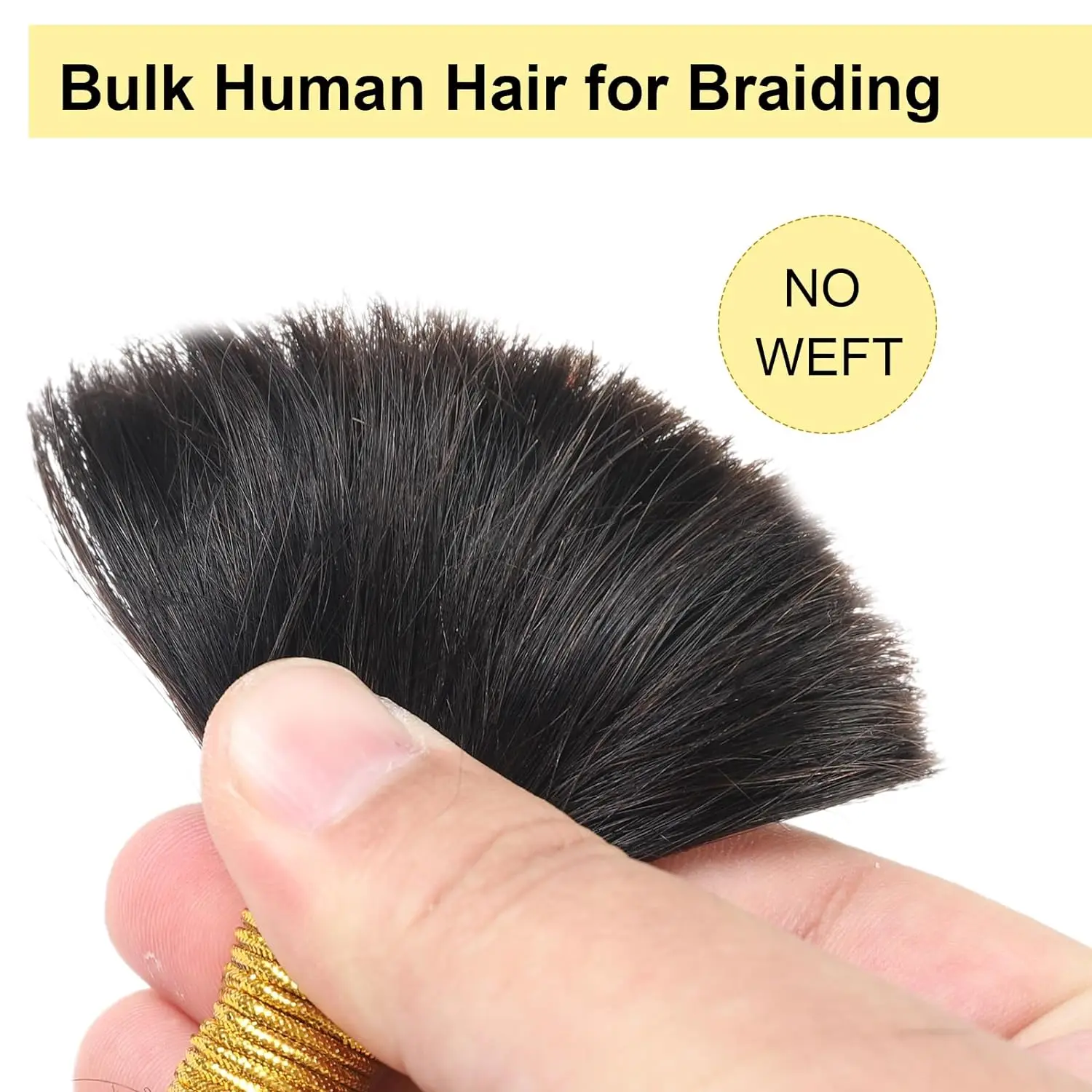 Human Braiding Hair Curly Bulk Human Hair for Braiding No Weft Bundles for Wet and Wavy
