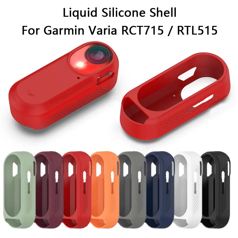 Custodia In Silicone Per Garmin Varia UT800 – Protezione Accessori Bici