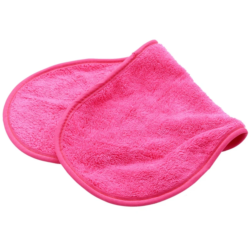 

Natural Antibacterial Protection Makeup Remover Cleansing Beauty Wash Tools Reusable Microfiber Facial Cloth Face Towel
