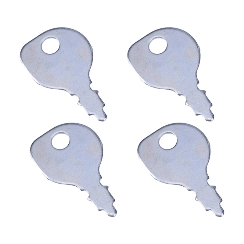 4PCS Ignition Key 430 AM30700 Compatible with John Deere Lawn Tractor 56 57 60 65 66 68 70 108 110 111 112 116 120 140 200 208