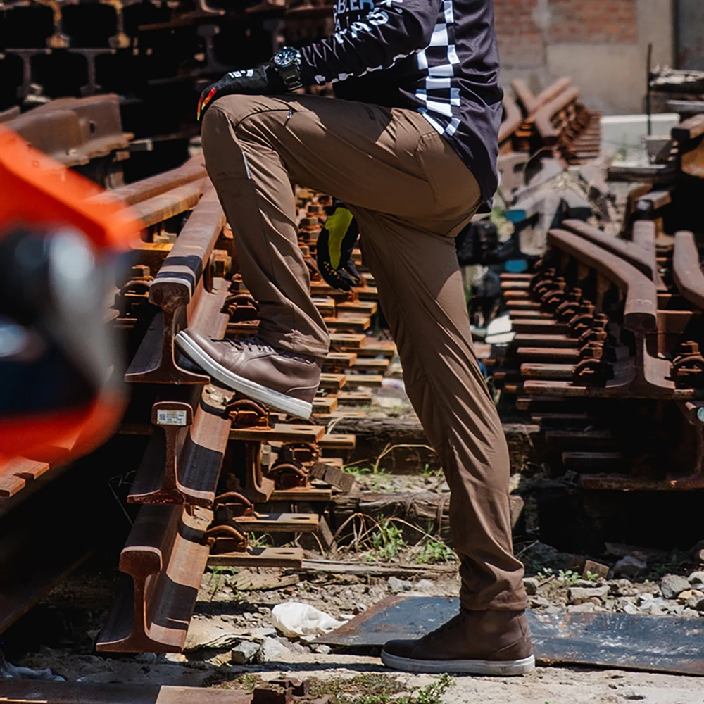 여름용 오토바이 라이딩 팬츠, 낙상 방지 내마모성 로깅 팬츠, 통기성 남성용 출..