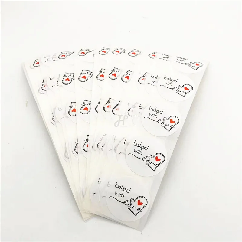 100PCS "Thank You for Your Order" Sticker Labels Wedding Birthday Party Stickers Gift Box Packaging Seals Sticker Self-adhesive