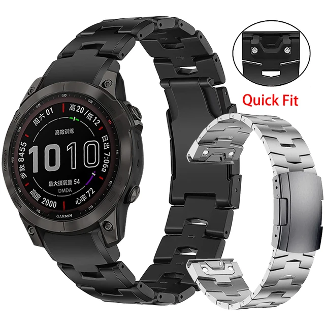 Montre GPS GARMIN Epix (Gen 2) Sapphire Titane black DLC bracelet noir