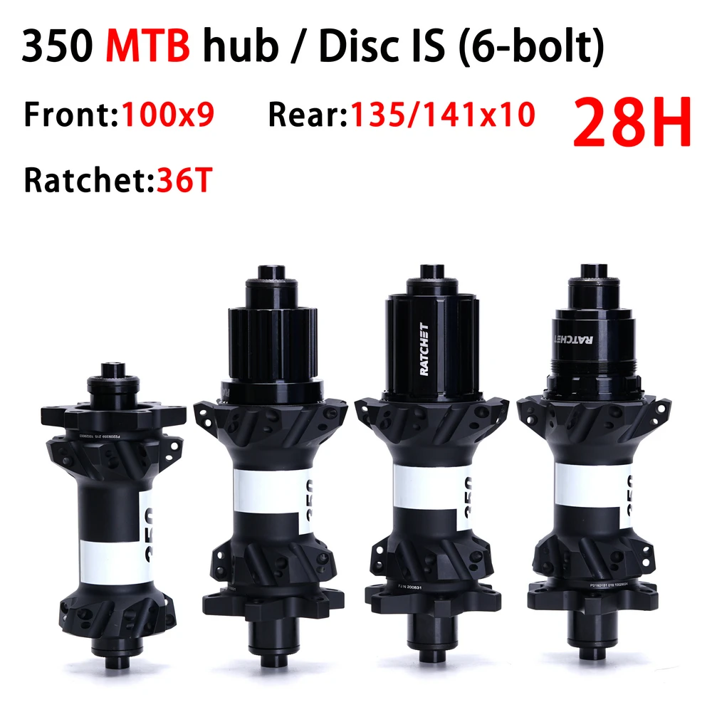 

DT Swiss 350SL Disc Brake Straight Pull Elbow Mountain Bike Hubs 141/135 HG / XD / MC 28H MTB QR TURU XX1 12S 36T 54T Ratchet