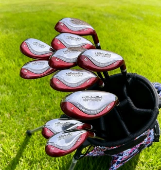 cômo!come! Hybrid Golf Clubs Set, Forgiving & Easy to Hit Fairway Woods for Beginners/Advanced, Complete Golf Hybrid Set for Men