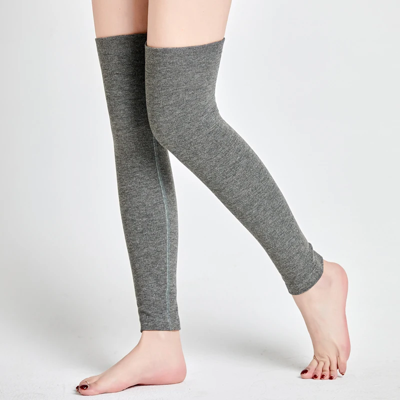 Functional Fabric Thin Cotton Leg Warmers Women Warm Soft Boot Gaiter