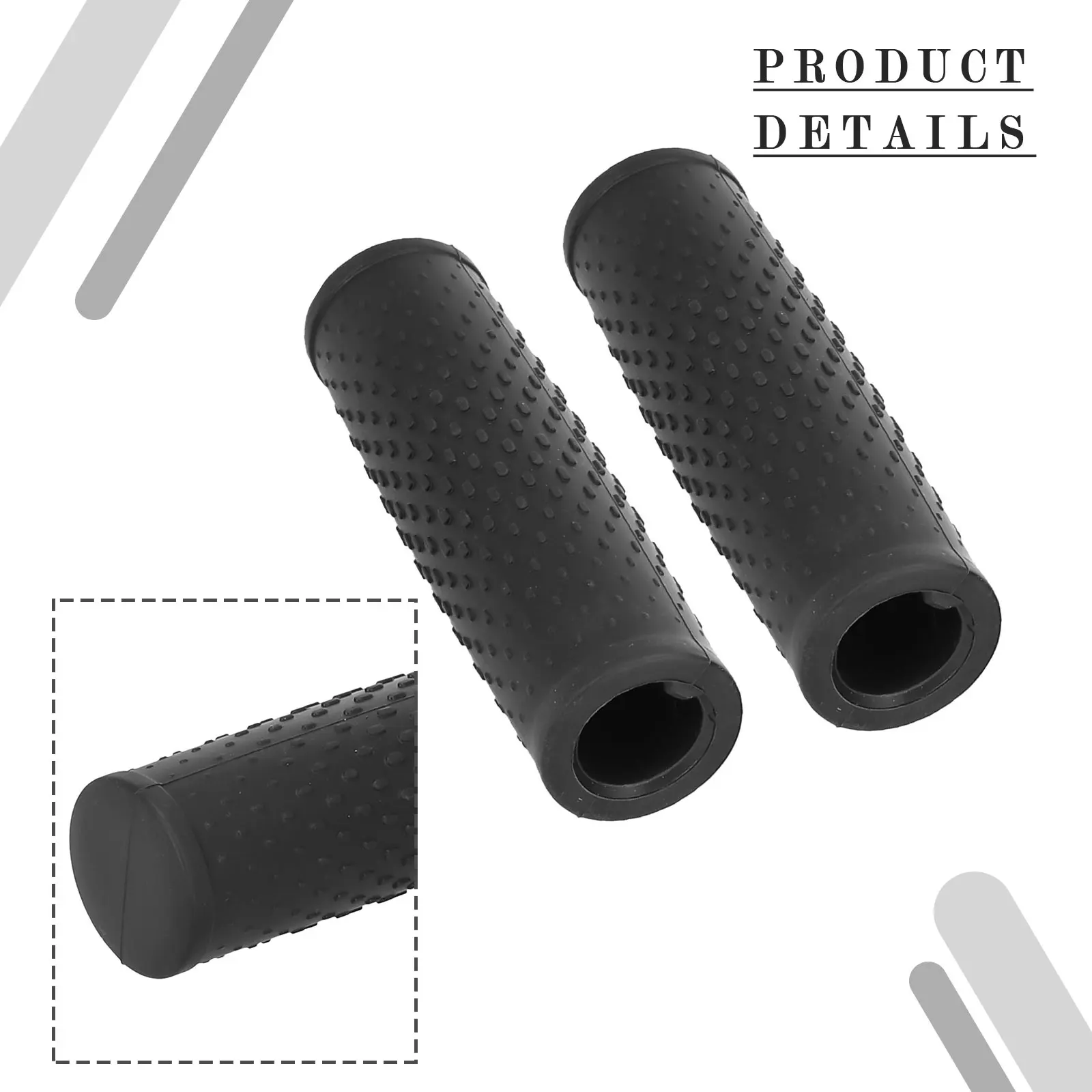 

Handlebar Grip Handle Cover Garden Outdoor 1 Pair 12*3.5cm About 120g Easy To Install Non-slip Electric Scooter