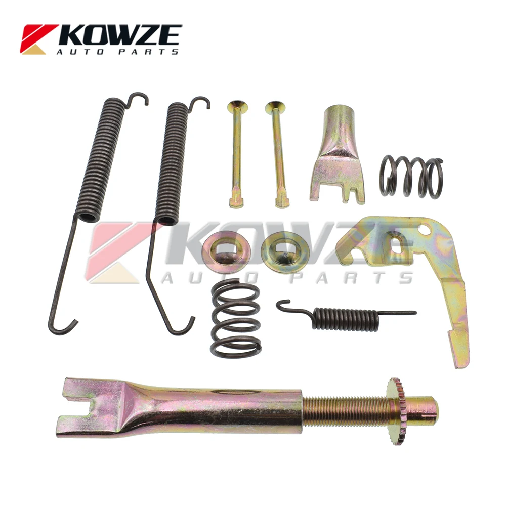 Rear Brake Shoe Slack Adjuster Lever Set For Mitsubishi Pajero Montero Ii L200 Triton Iii Strada