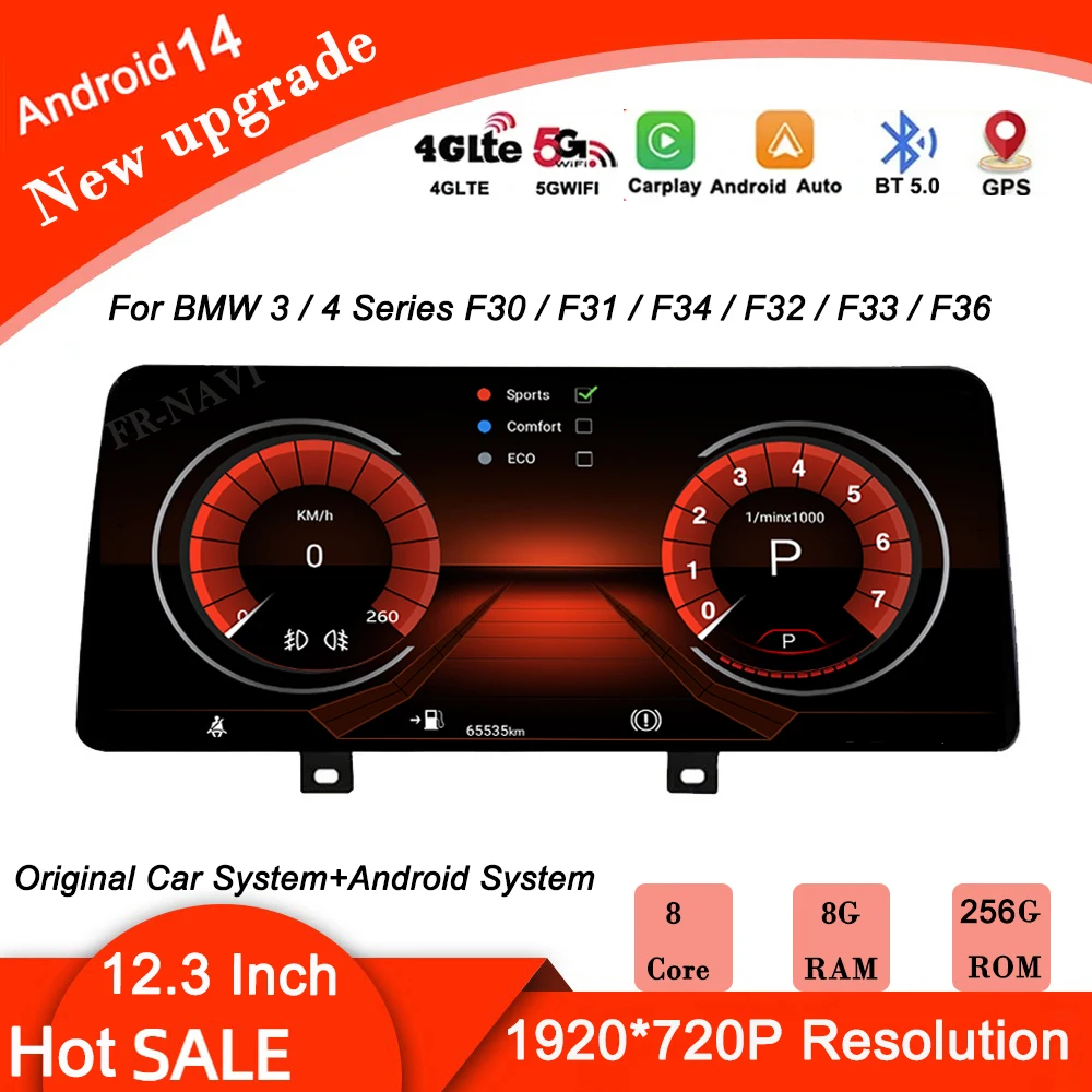 

For BMW 3/4 Series F30/ F31/ F34/ F32/ F33/F36 2013-2016 NBT & 2017-2018 EVO System Car Radio Player Multimedia Navigation GPS