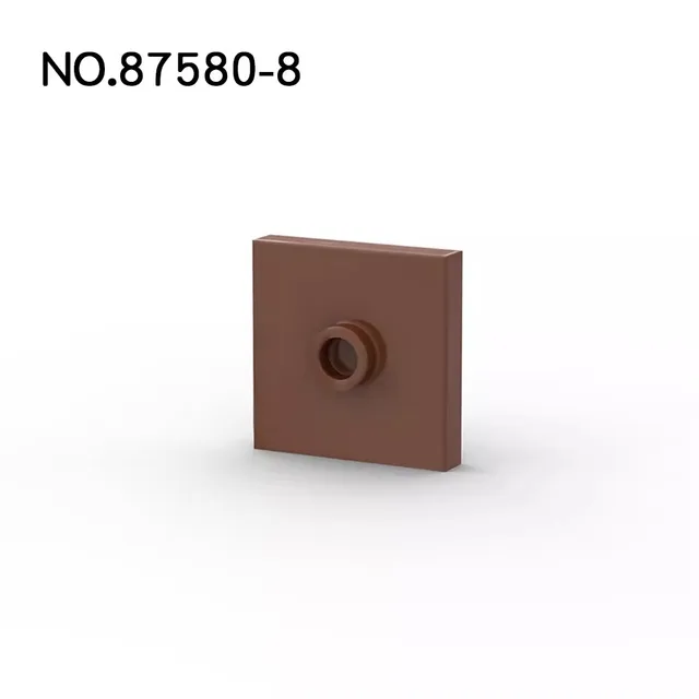20Pcs MOC Parts 87580 Plate Special 2 x 2 Compatible Bricks DIY Assmble Building Blocks Particle Kid Puzzle Brain Toy Gift 6