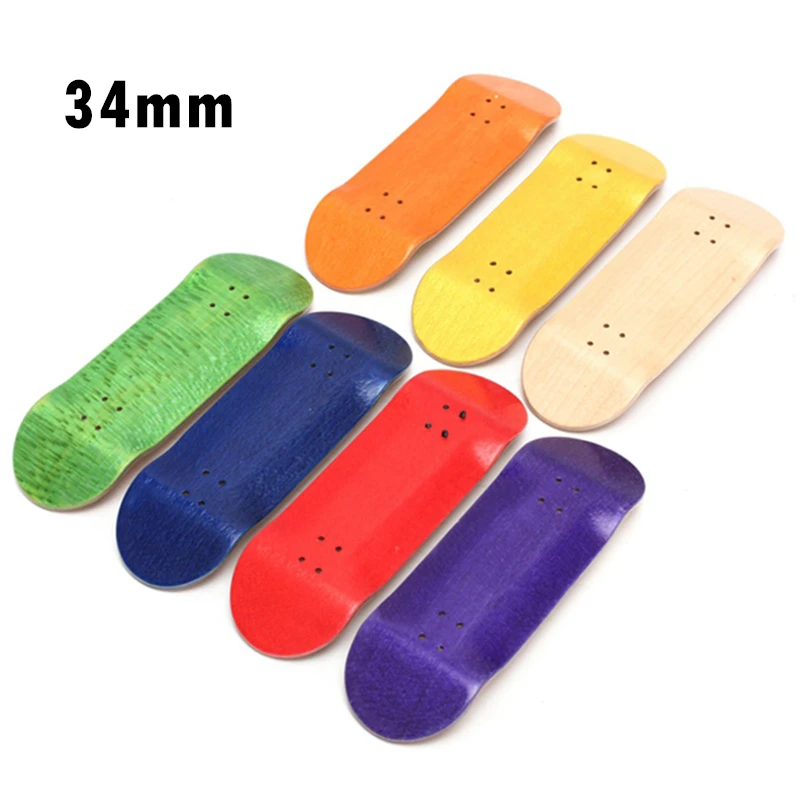 High Quality 5 Ply 34mm Wooden Mini Finger Skateboard Deck Complete images - 6