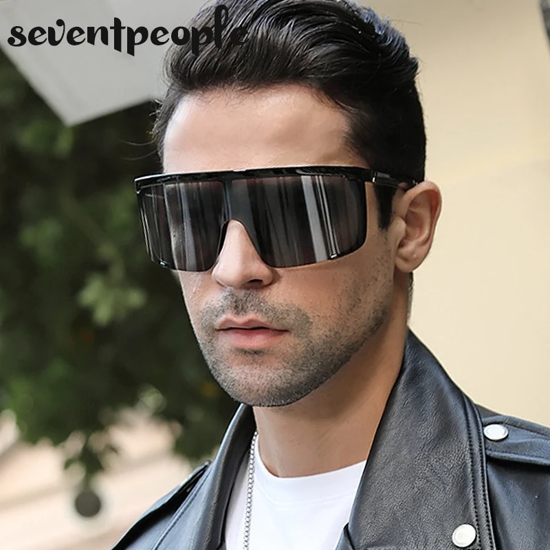 Oversized Square Sports Sunglasses Women Men New Fashion Rectangle