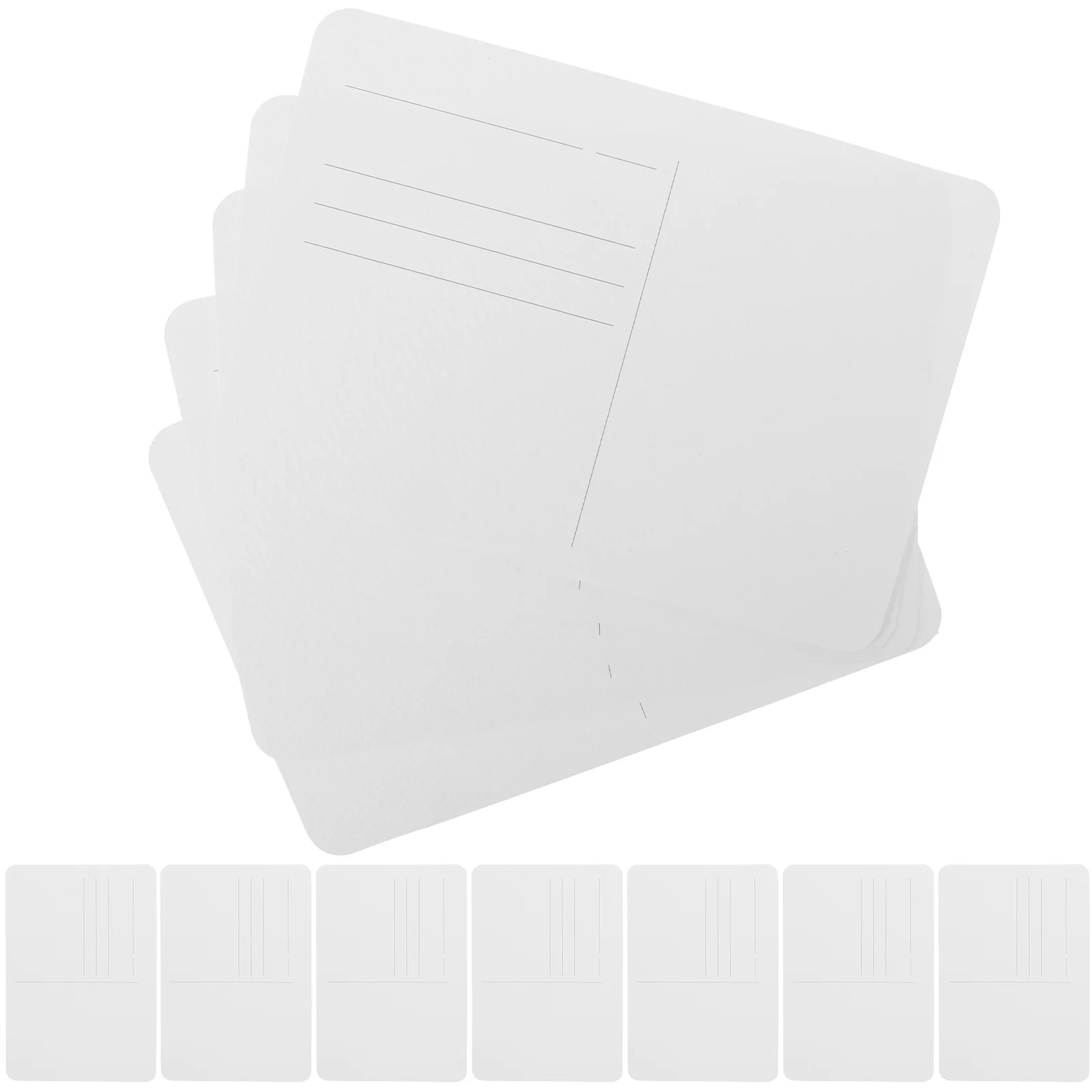 

12 Pcs Greeting Cards Watercolor Paper Blank Convenient Word Thicken Graffiti White Multi-function