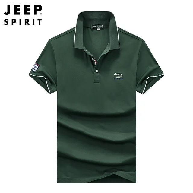 도시의 영혼을 위한 세련되고 편안한 JEEP SPIRIT 폴로 셔츠