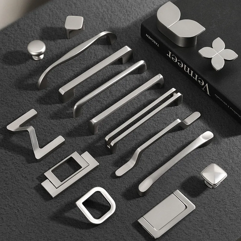 zinc alloy hardware handle drawn extension door handle Wardrobe