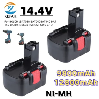 Batterie per Utensili Elettrici 14.4V BAT038, BAT040, BAT140, BAT043, D70745, PSR 12, BAT048, BH984, BAT048, 3.0Ah, 4.0Ah