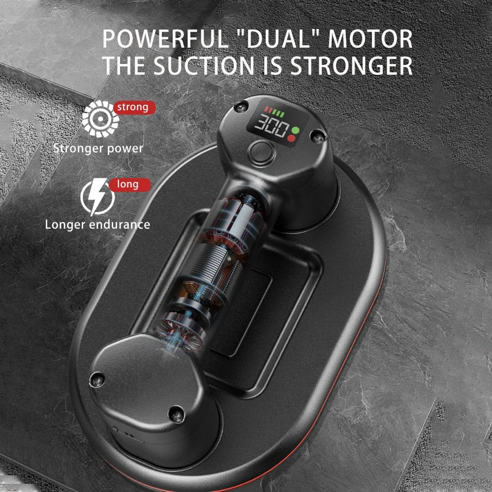 Industrial Electric Vacuum Suction Cup Lifter for Granite Tile Glass