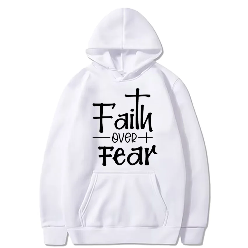 Christian Religious Shirts Hoodie Men Women classic Tops Oversized Hooded Sweatshirt with print Unisex Long sleeve hoodie