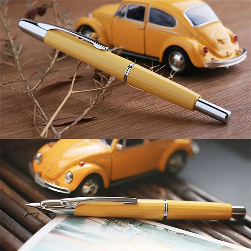 프레스 레진 만년필 엑스트라 파인 닙 0.4mm 잉크 펜 컨버터 필기용 선물용-AEF7