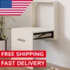 Folding Shower Bench Entryway Stool Wall Mounted Folable Shoe Changing Stool for Bathroom Living Space Saving Extenable Bench ﻿ 1