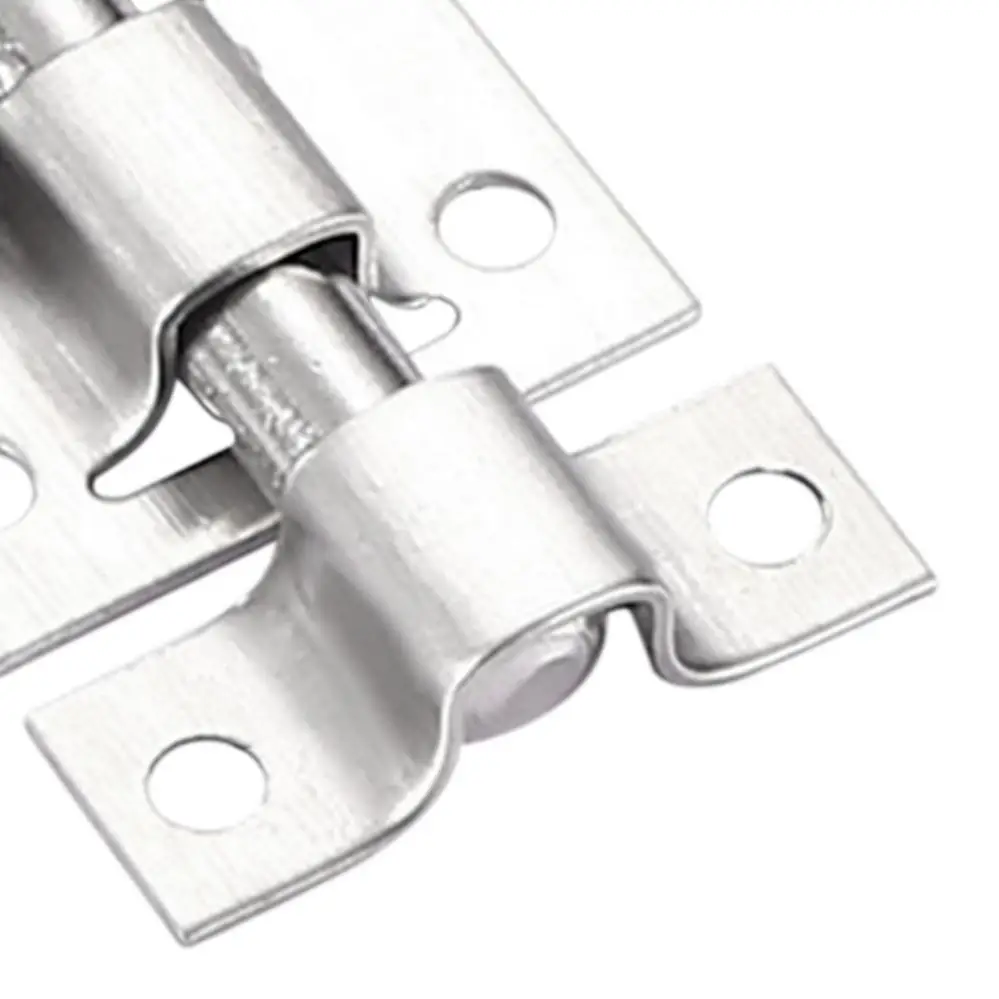1.5 Inch Stainless Steel Thickened Door Latch Sliding Lock Bolt Latch Hasp Staple Gate Safety Lock Bedroom with Screws door latch