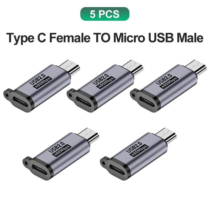 ตัวเลือกสินค้า อะแดปเตอร์ USB-C แปลงเป็น Micro USB - ใช้งานได้กับทุกอุปกรณ์