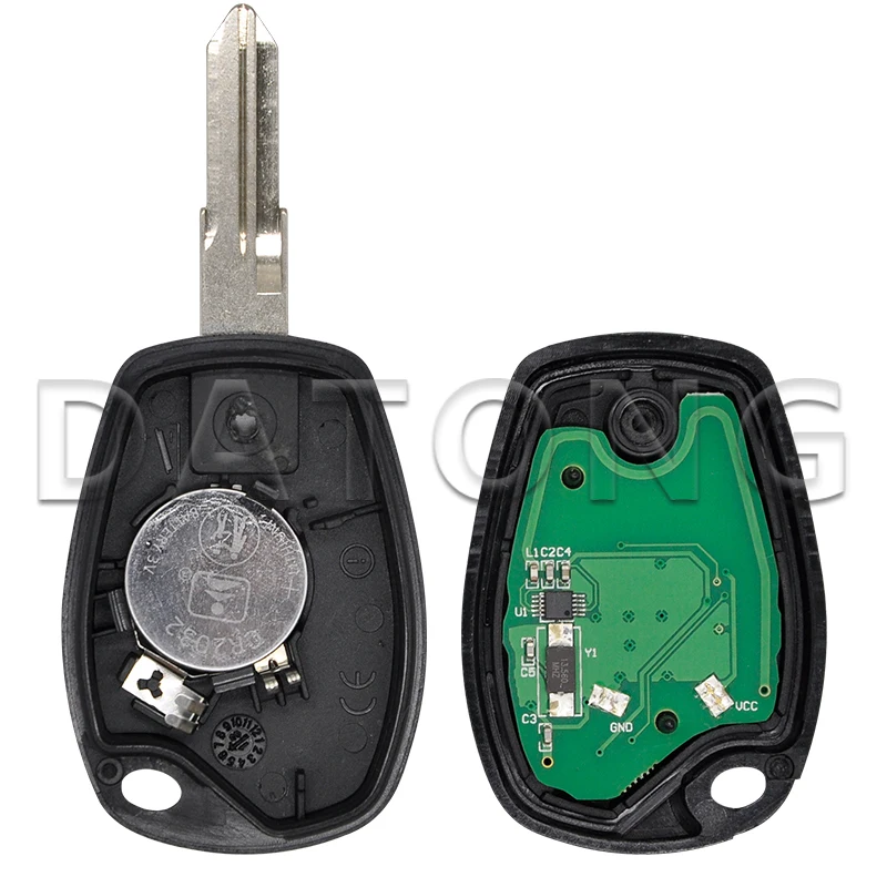 Car Remote Key Car Remote Key For Renault Megane Clio Sandero Duster Kangoo Logan Modus ID46 434 Mhz Replace Smart Blank Key