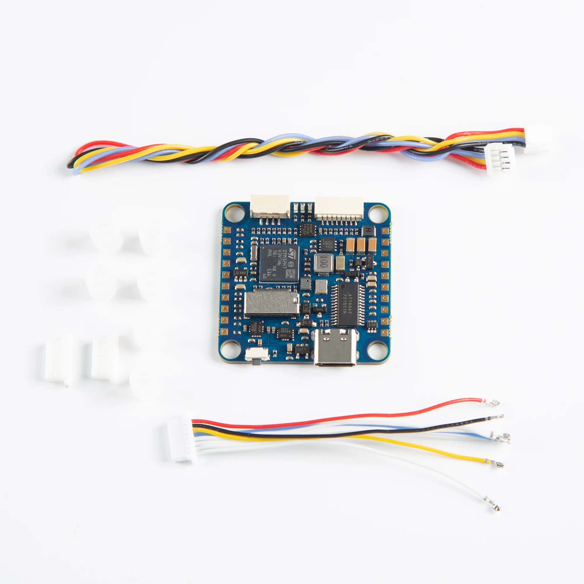 Contrôleur de vol H743 SLIM V3 STM32H743VIT6 5V 2A BEC 2-8S F7, 30.5x30.5mm, ICM20602 Baro Blackbox pour Drone de course FPV RC – Image 3