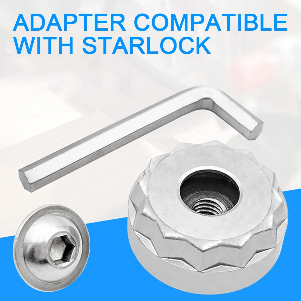 Home Starlock Interface Adapter With Screw Hex Wrench Quick Release Multi Tools Adapter Kit For Most Oscillating Saw-Blade 5