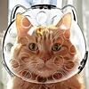 Cat Head Cover Portable Transparent Prevent Biting and Scratching Breathable Safety Travel Cat Carrier Bag Cats Pet Products