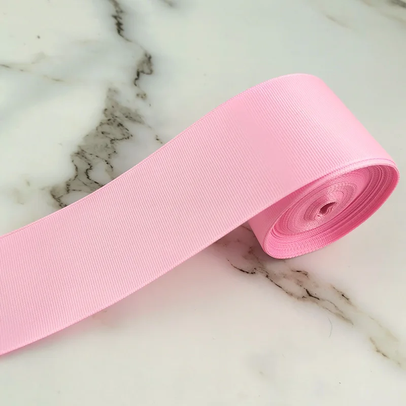 (10 meters/Roll) 50mm Width Grosgrain Ribbon Wholesale Gift Wrap Christmas Decoration Ribbons Handmade DIY