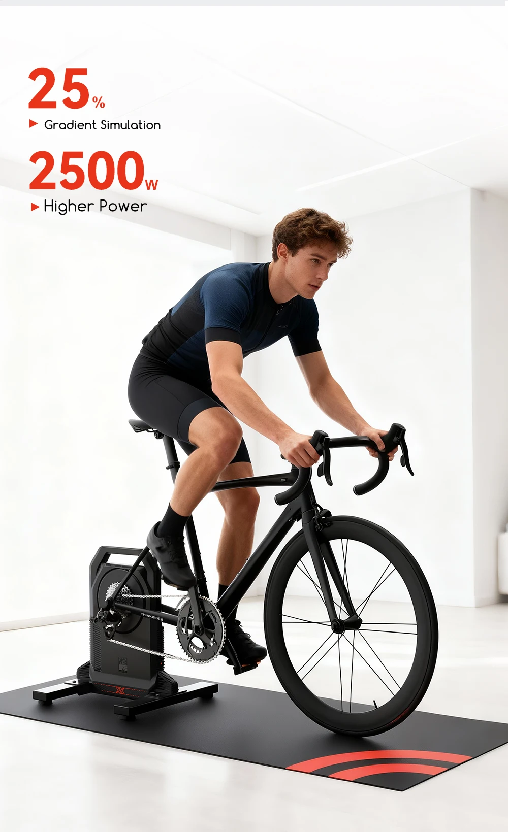 ThinkRider XXPRO é um Rolo de Treino smart trainer