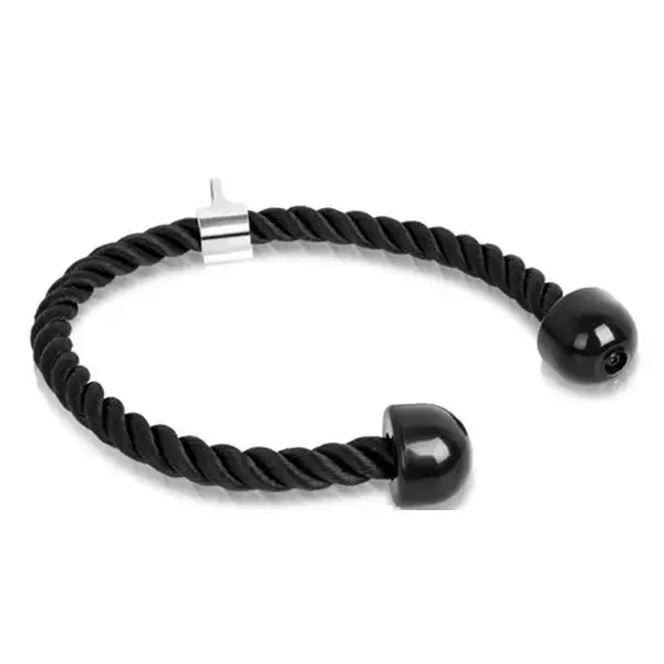 Corda Per Tricipiti Steely-Sports – Accessorio Professionale Per Cavi E Tower – Lunga 70 Cm