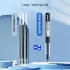 M&G 0.5mm Black Straight Liquid Roller Pen Quick Dry Straight Liquid Gel Pen for Student Office Writing 12 Piece 2