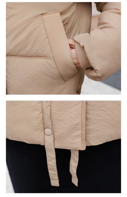 Women Irregular Sleeveless Cotton-padded Puffer Jacket Terry Mock Neck  Zipper Casual Streetwear Bread Outerwear Baddie - Parkas - AliExpress