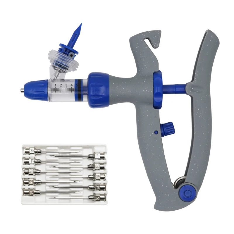 1Ml2Ml5MlContinuousVaccineInjectionwith10NeedlesAutomatic