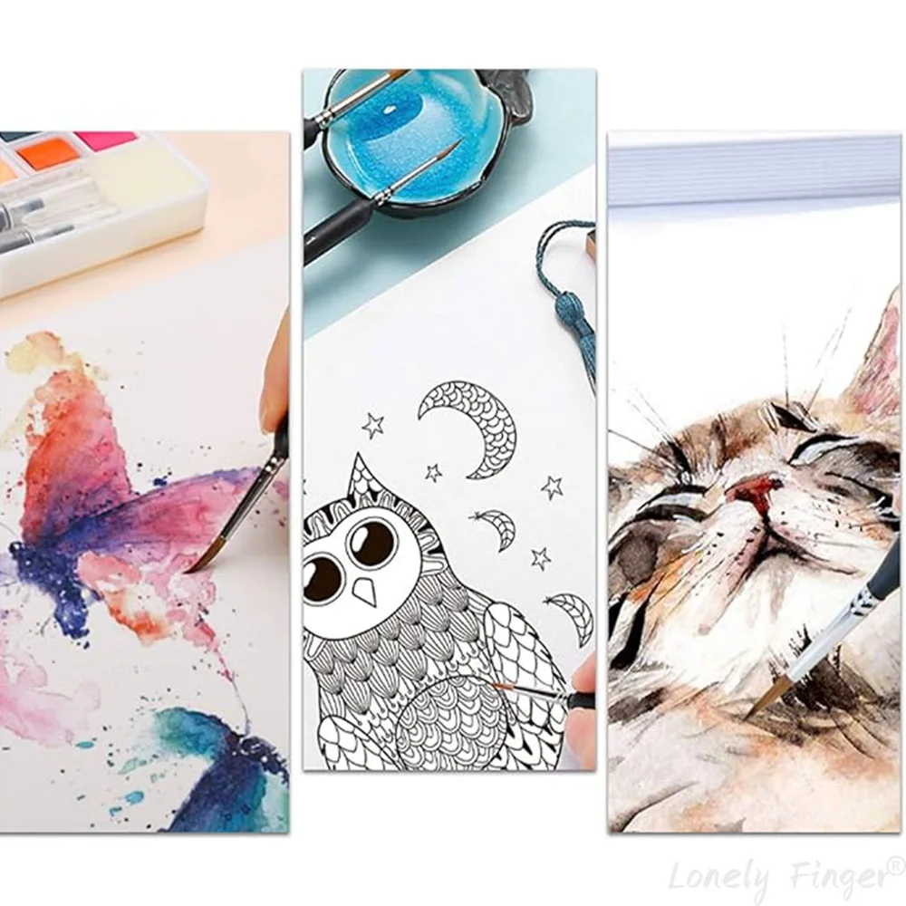 Miniature Detail Paint Brush Set 5