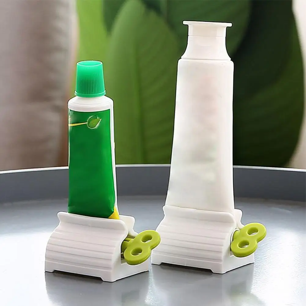 Toothpaste Squeezer Portable Manual Squeeze With Rolling Tube Facial Cleanser Dispenser Holder Home Bathroom Accessories